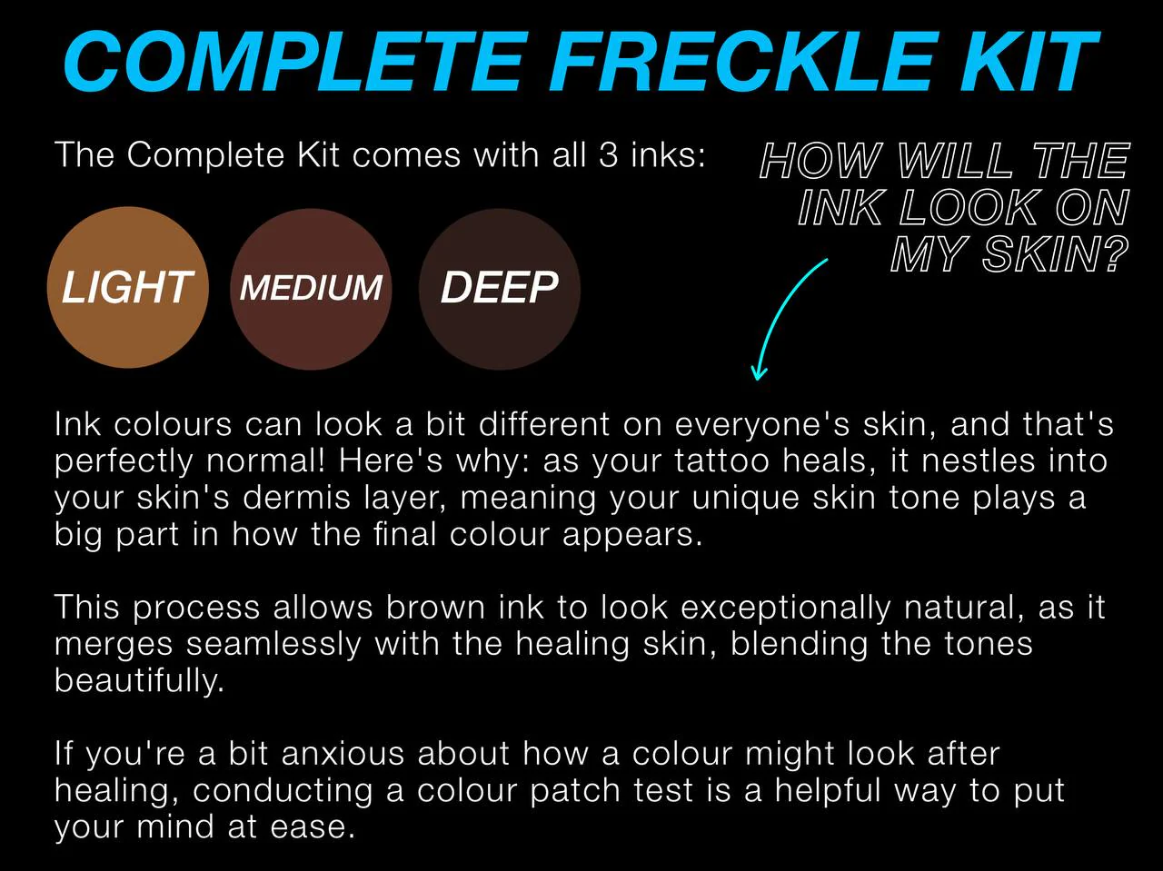 Complete Freckle Handpoke Tattoo Kit - Image 3