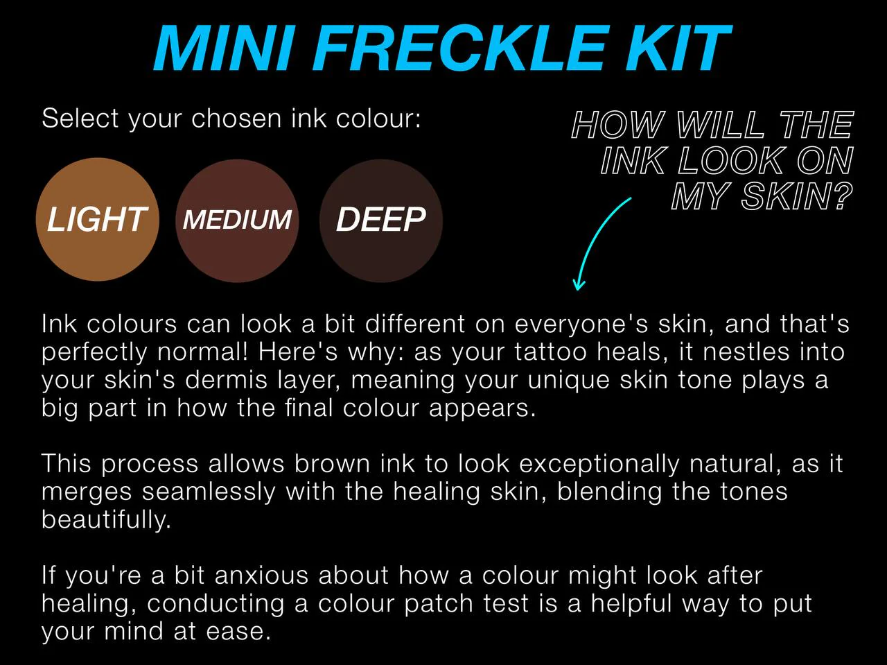 Mini Freckle Handpoke Tattoo Kit - Image 3